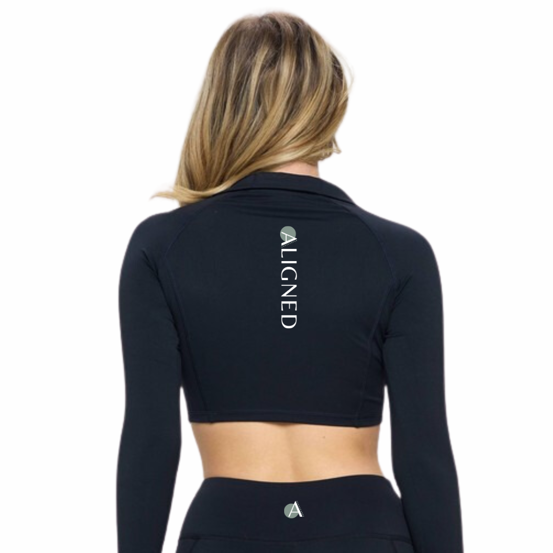 Aligned Motion Crop Long Sleeve