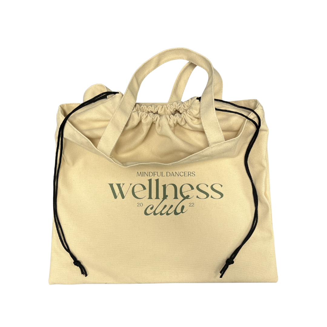 Mindful Dancers Canvas Tote Bag - Wellness Club