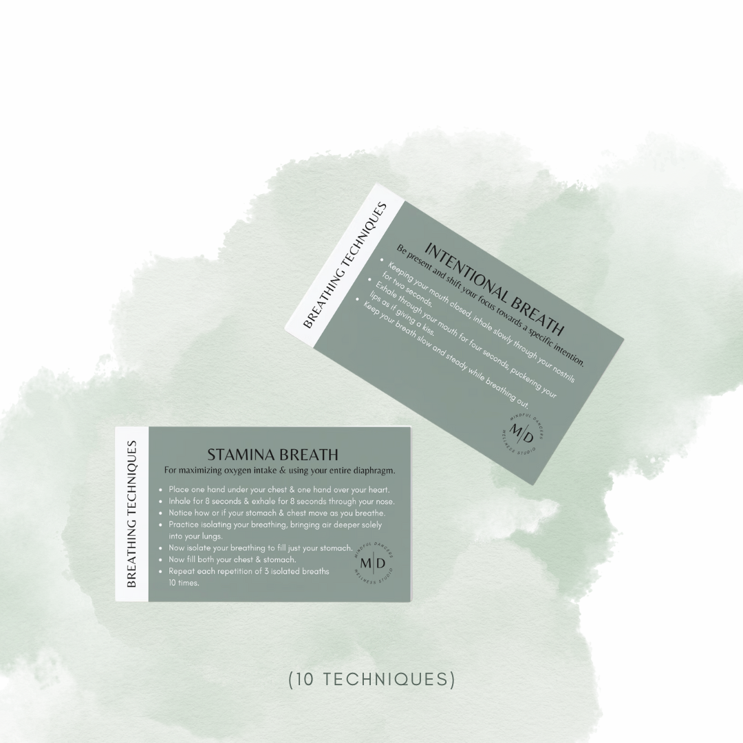 Breathing Technique Cards