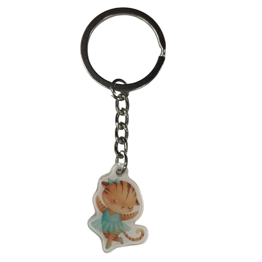 Mindful Dancers Character Key Chain