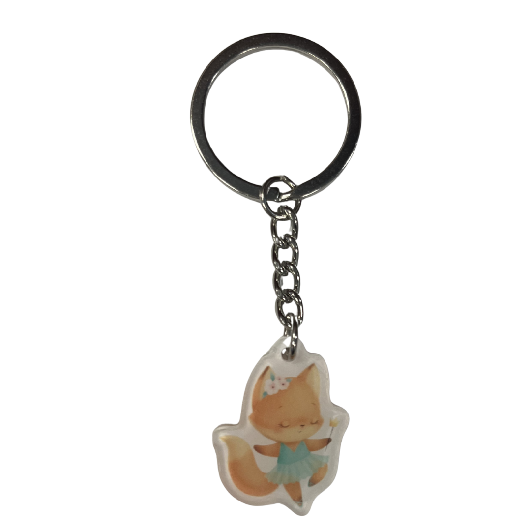Mindful Dancers Character Key Chain
