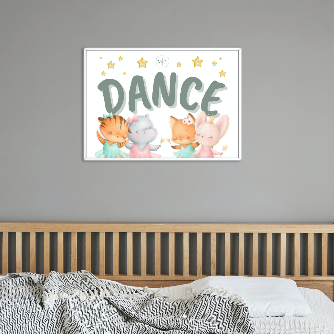 FREE Mini Mindful Dancers DANCE Poster