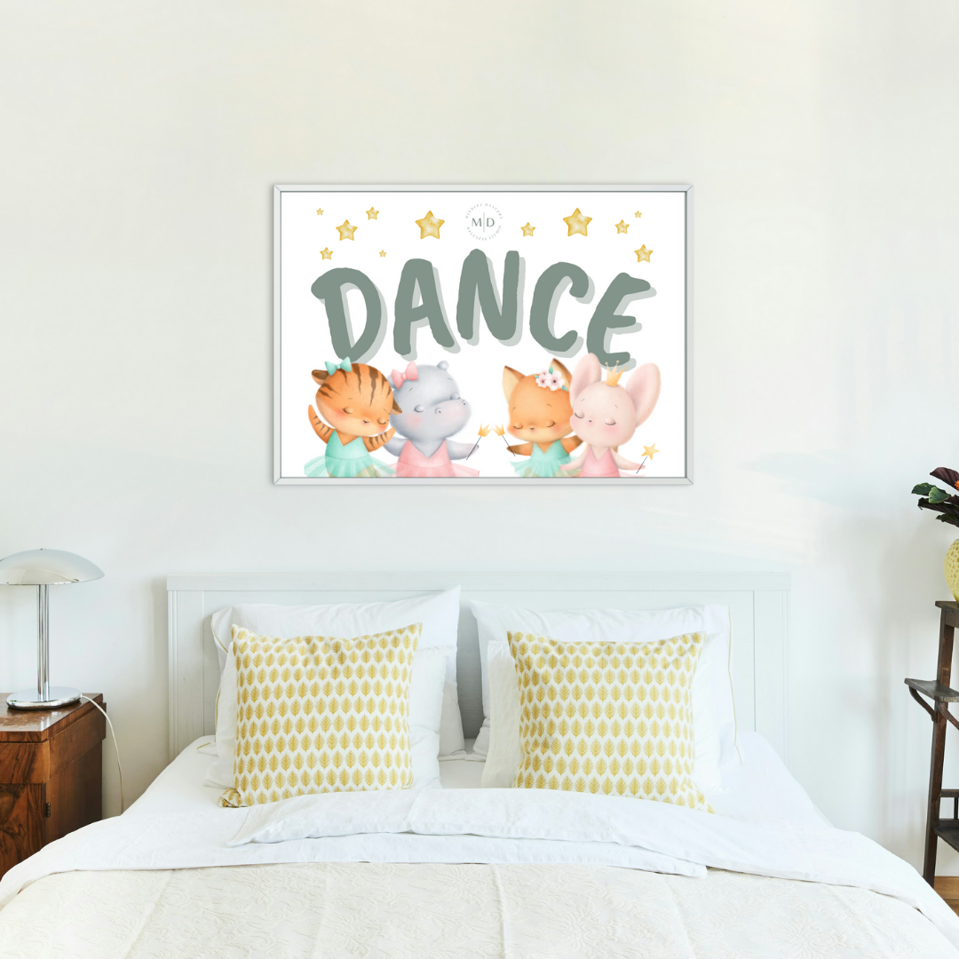 FREE Mini Mindful Dancers DANCE Poster