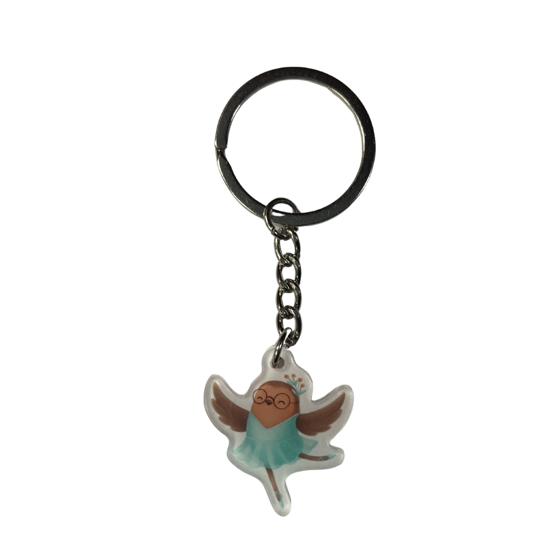Mindful Dancers Character Key Chain
