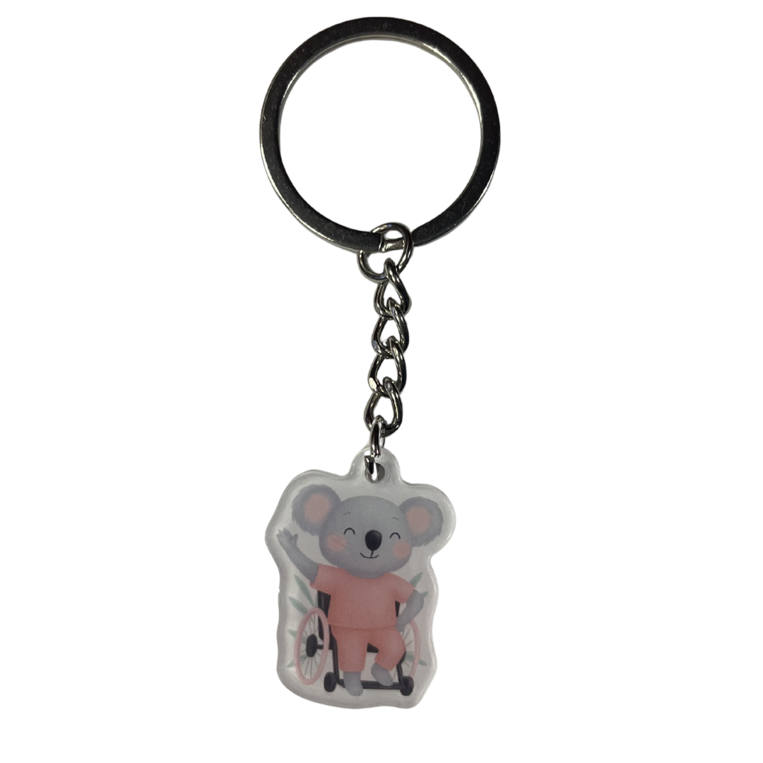 Mindful Dancers Character Key Chain