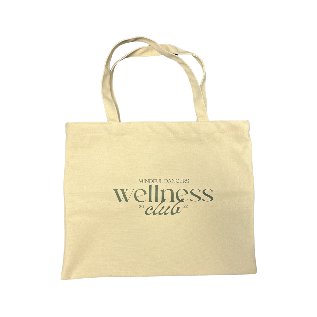 Mindful Dancers Canvas Tote Bag - Wellness Club