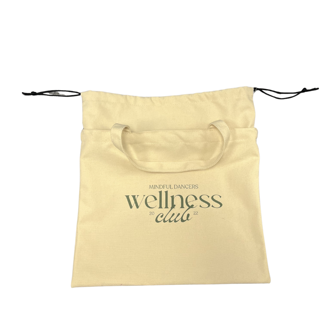 Mindful Dancers Canvas Tote Bag - Wellness Club