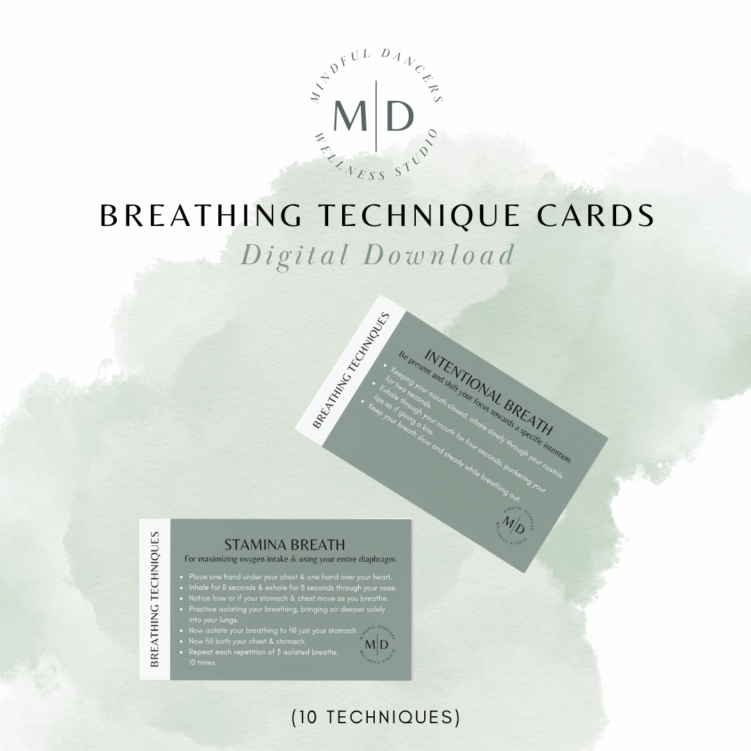 Breathing Technique Cards