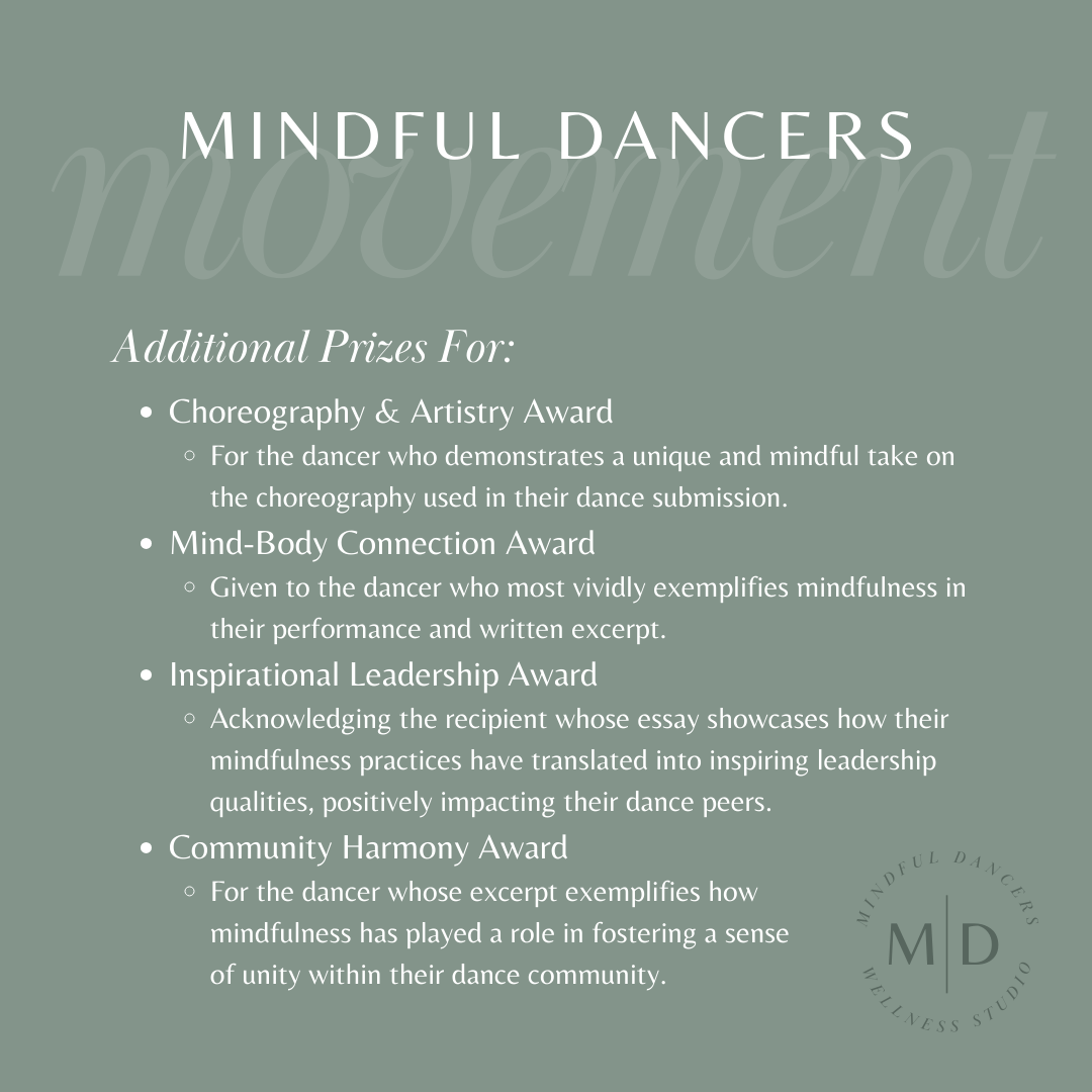 Mindful Dancers Movement Scholarship Entry