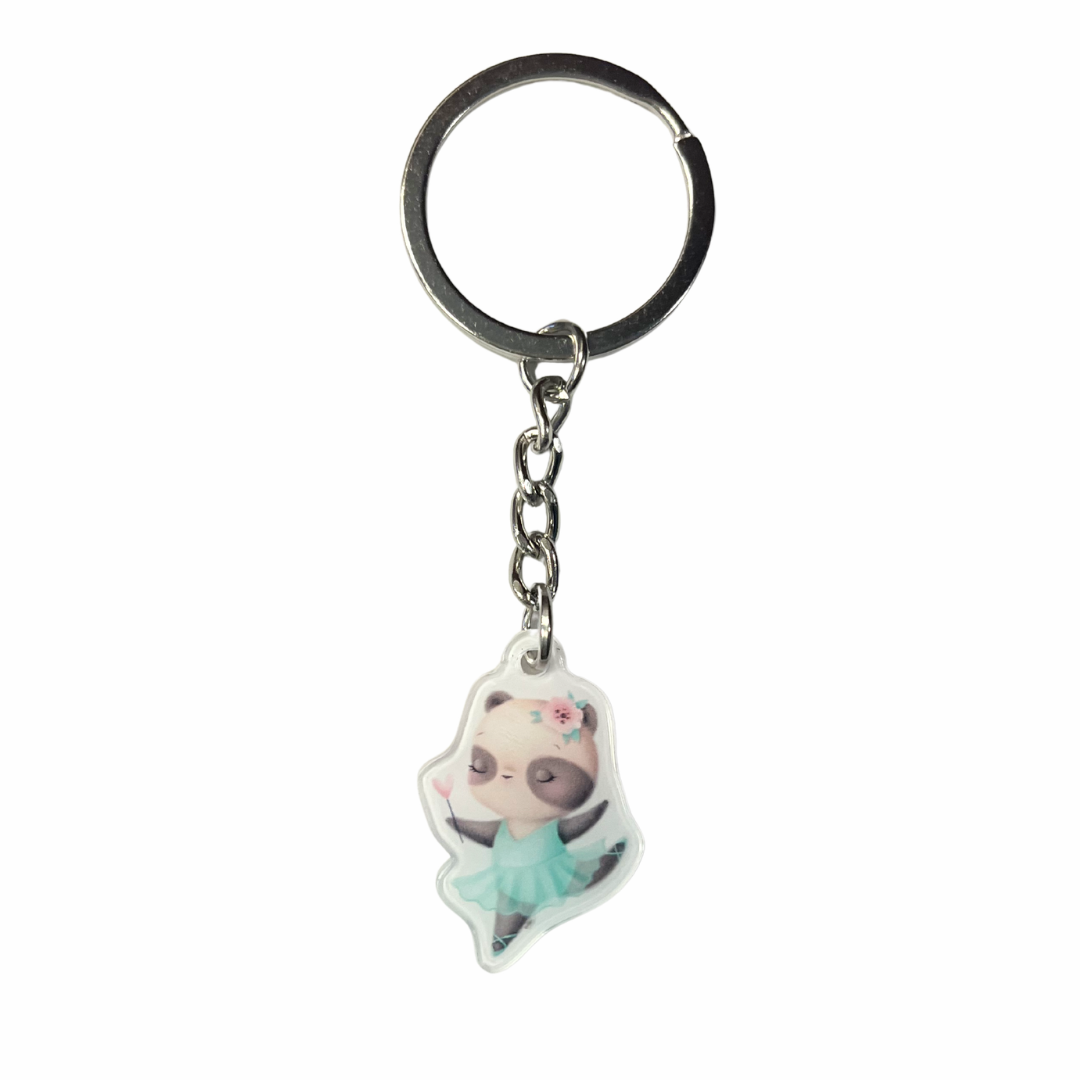 Mindful Dancers Character Key Chain
