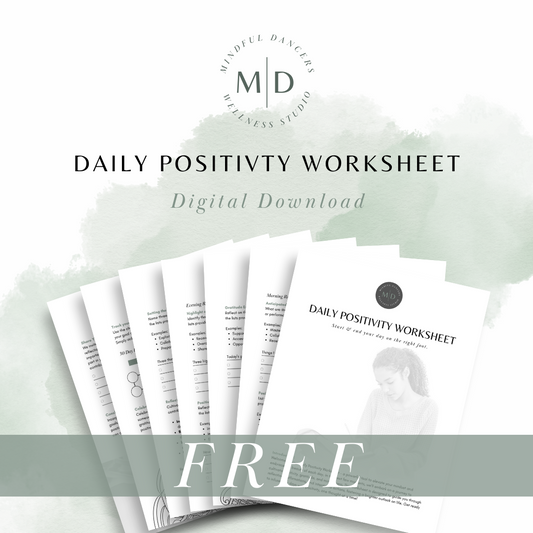 FREE Daily Positivity Worksheet