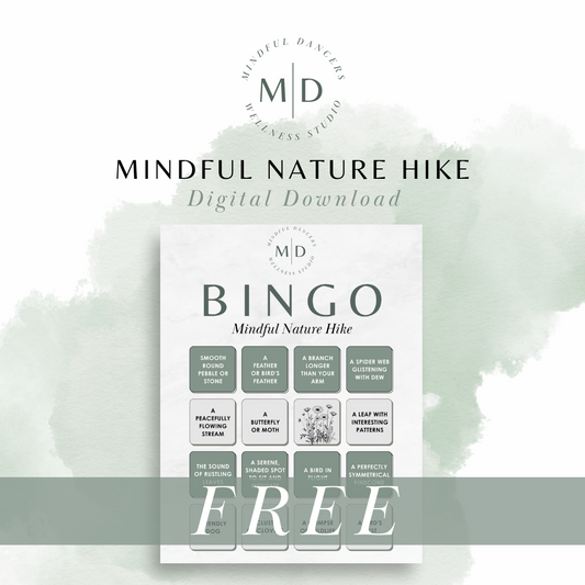 FREE Mindful Nature Hike BINGO