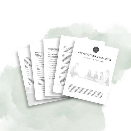 Mindful Feedback Worksheet