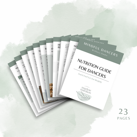 Mindful Nutrition Guide for Dancers