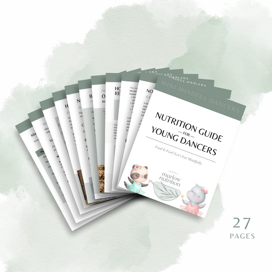Mini Mindful Dancers Guide to Nutrition