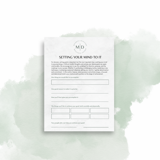 Setting Your Mind To It