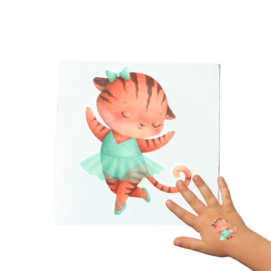 Mindful Dancers Temporary Tattoos