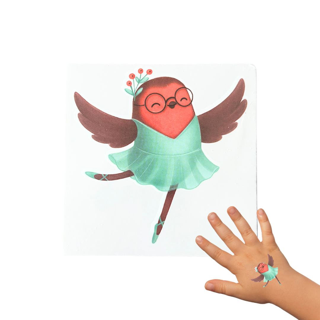 Mindful Dancers Temporary Tattoos