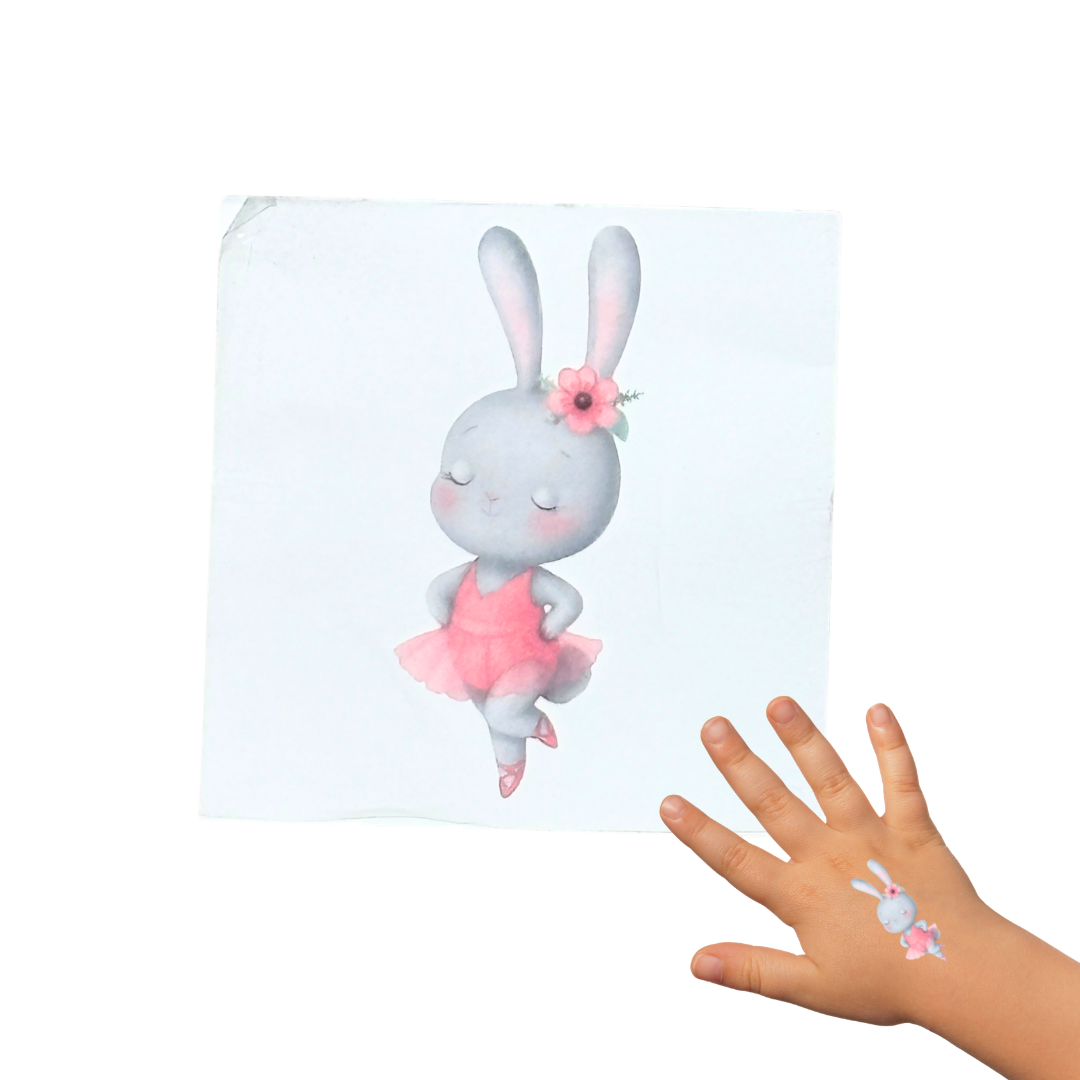 Mini Mindful Dancers Temporary Tattoos