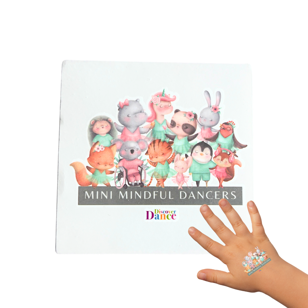 Mindful Dancers Temporary Tattoos