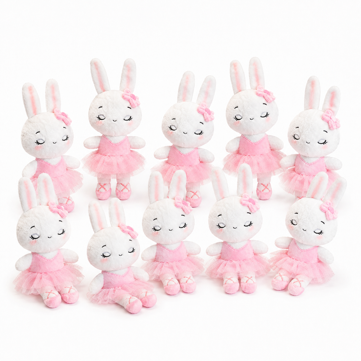 Mini Mindful Dancers Studio Stuffie Collection — Pack of 10