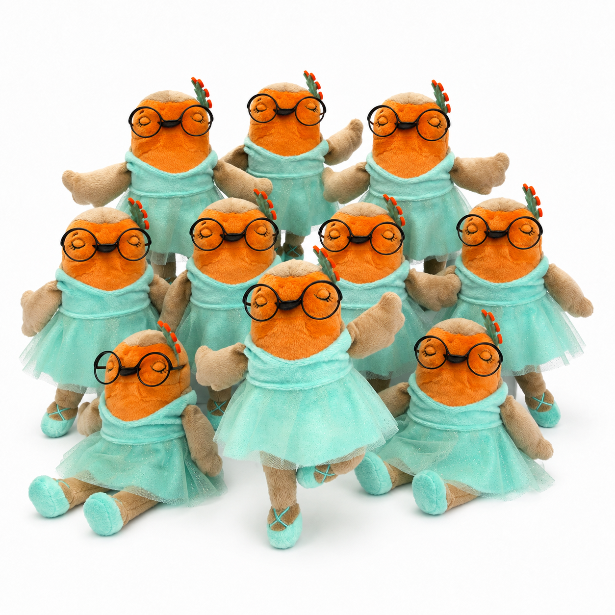 Mini Mindful Dancers Studio Stuffie Collection